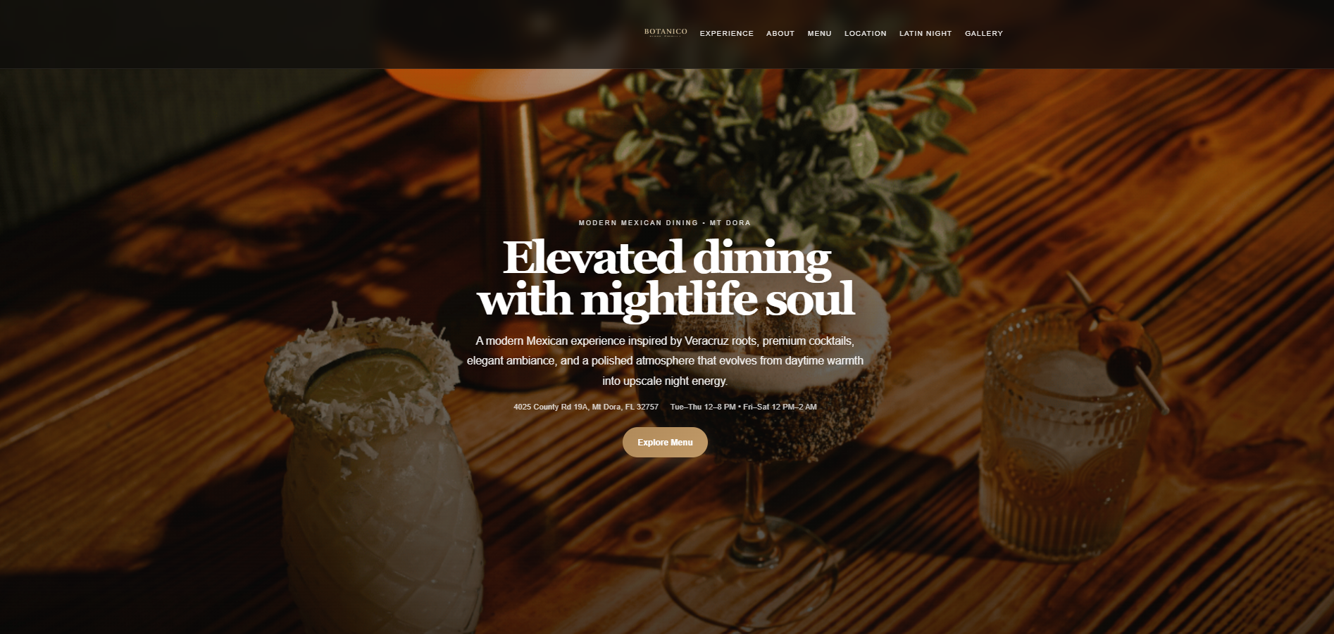 Diseño web Restaurant Orlando